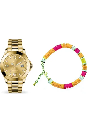 Ice-Watch Ice Watch Gift Box - Ice Steel - Classic - M - Multicolour Jewel Damen Armbanduhr 020908 - M