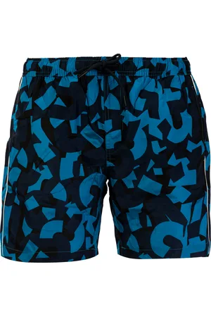 Bikkembergs Herren Strand Boxer Medium Boardshort Fantasy