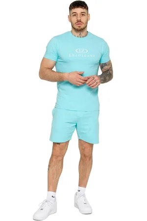 Enzo | Herren Gym-Trainingsanzug mit T-Shirt und Shorts