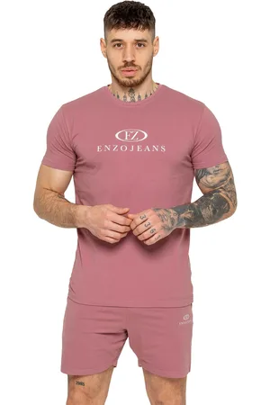 Enzo | Herren Gym-Trainingsanzug mit T-Shirt und Shorts