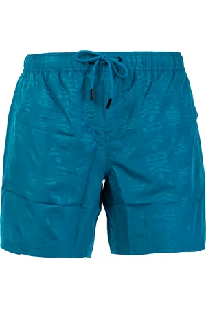 Bikkembergs Herren Boardshort Medium Allover-Schriften