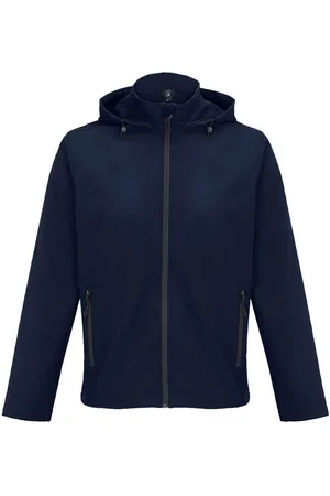 Sols "Race" Softshelljacke mit Kapuze für Herren (Dunkelblau)
