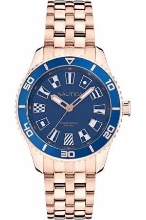 Nautica Damenuhr Quartz Gold Rose