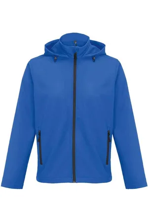 Sols "Race" Softshelljacke mit Kapuze für Herren (Königsblau)