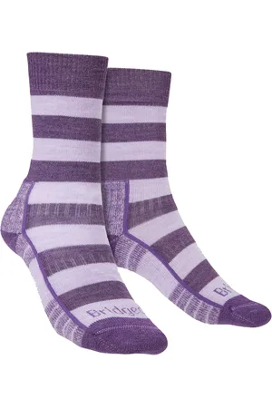 Bridgedale Womens Wandern Leichte Merino Socken - Flieder /