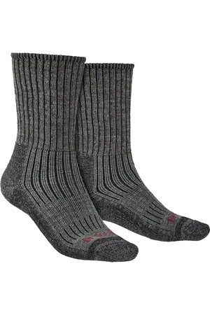 Bridgedale Herren Wandern Midweight Merinowolle Socken - Charcoal