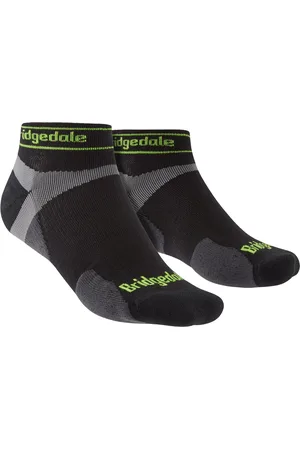 Bridgedale Mens Running Ultralight Merino Low Socken