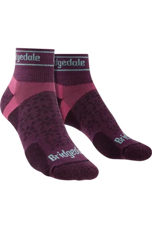Bridgedale Womens Sport Ultralight Merino Low Socken - Damson