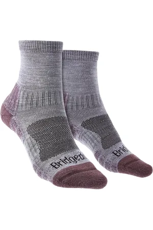 Bridgedale Womens Wandern Merino Socken - Heather / Damson