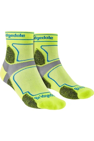 Bridgedale Herren Trail Running Ultraleicht T2 Coolmax Sport 3/4 Crew Socken