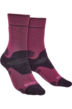 Bridgedale Womens Wandern Midweight Merino Socken - Berry