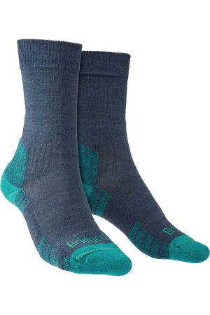 Bridgedale Leichte Merino-Socken für Damen zum Wandern - Denim