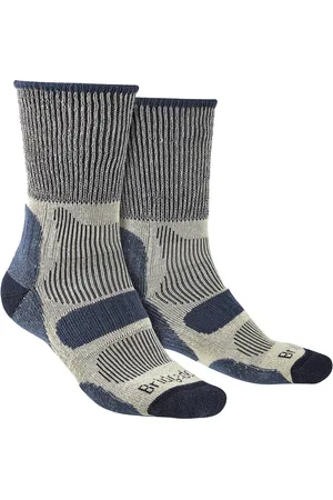 Bridgedale Herren Wandern leichte Baumwolle Boot Socken - Indigo