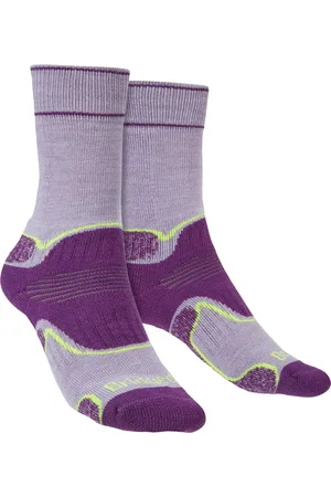 Bridgedale Womens Wandern Midweight Merino Socken - Flieder /