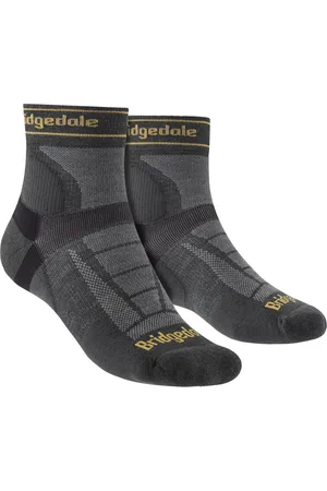 Bridgedale Ultraleichte Merino-Sport-Socken für Herren - Gunmetal