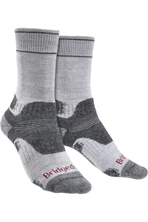Bridgedale Womens Wandern Midweight Merino Socken - Silber /