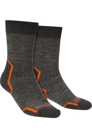Bridgedale Herren Socken aus schwerer Merinowolle - Anthrazit