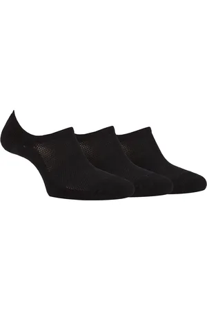 Jeep Damen Bamboo No Show Socken | | Atmungsaktiv Anti Blister gepolstert unsichtbare Socken mit Anti-Rutsch-Ferse Grip