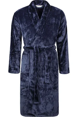 Heat Holders Wärmehalter - Weicher warmer Morgenmantel für Herren - Navy