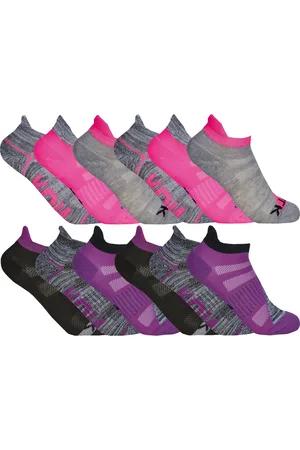 Sock Snob 12 Paar Kinder Trainer Liner Socken | Atmungsaktive Low Cut Knöchel Socken - / Pink