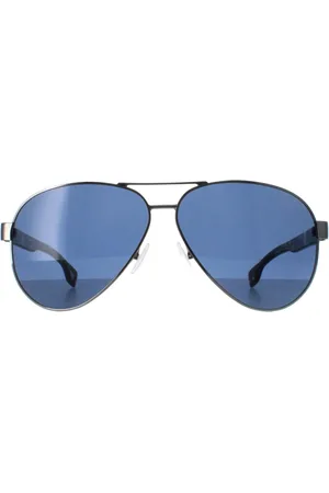 HUGO BOSS BOSS 1560/O/S 6LB rutheniumblaue Sonnenbrille