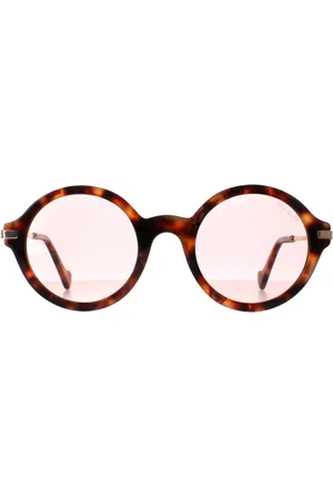 Moncler ML0081 55Y havanna rosa Sonnenbrille