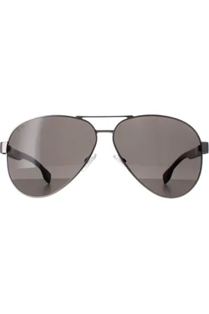 HUGO BOSS BOSS 1560/O/S R81 matte Ruthenium braun Sonnenbrille