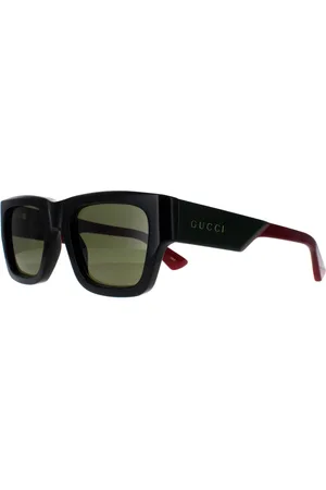 Gucci Square Herren mit Grün und Rot Grün GG1668S