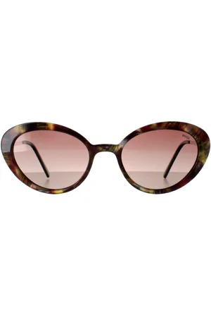 Invu Oval Womens Cloud Brown Sage Tortoise Brown Polarized B2108