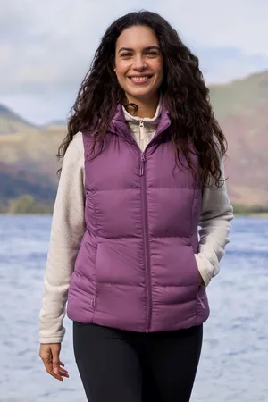 Mountain Warehouse "Astral II" Weste Wattiert für Damen (Violett)