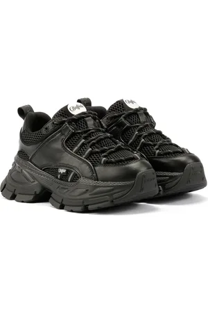 Buffalo Saturn Lace Damen Schwarze Turnschuhe