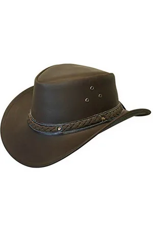 Infinity Cowboy Outback Australischer Buschhut aus echtem Leder