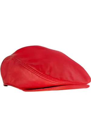 Infinity Peaky Blinders Newsboy-Flachhut aus Leder für Herren