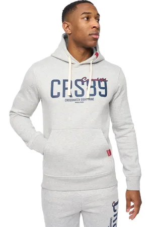 Crosshatch "Ellsworth" Kapuzenpullover für Herren ( meliert)