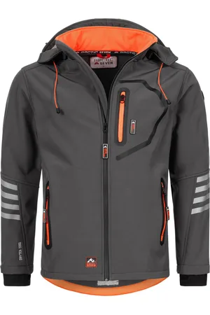 Arctic Herren Softshell Jacke Übergangsjacke – -Orange