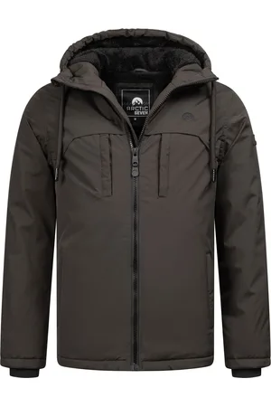 Arctic Herren Winterjacke Dunkelgrau