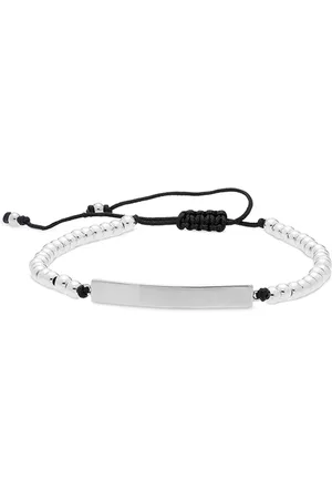 Luxenter Isumann-Armband aus 925er Sterlingsilber mit rhodinierter Oberfläche