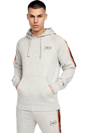 Crosshatch "Chillmake" Kapuzenpullover für Herren ( meliert)