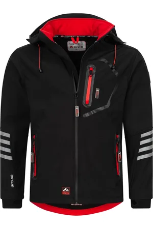 Arctic Herren Softshell Jacke Übergangsjacke – -Rot