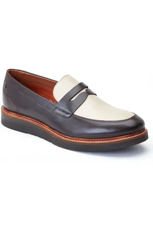 Base London Sid Leder Herren /Beige Loafer