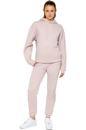 Enzo | Damen Oversized Pullover Hoodie Tracksuit Set