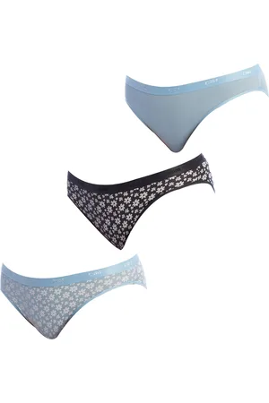 Dim 3er-Pack Slips aus Stretch-Baumwolle D4C17 für Damen