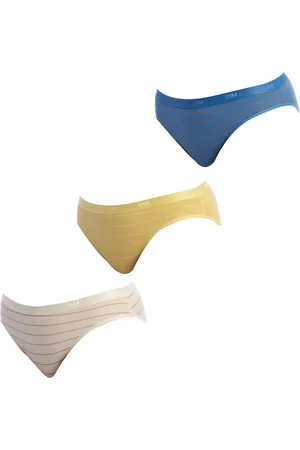 Dim 3er-Pack Slips aus Stretch-Baumwolle D4C17 für Damen