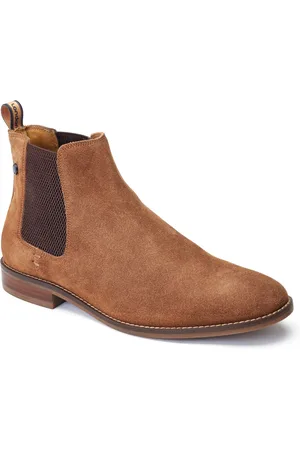 Base London Virgil Herren Stiefel aus Leder in Ingwerfarbe
