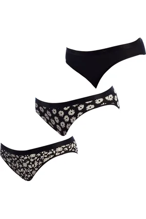 Dim 3er-Pack Slips aus Stretch-Baumwolle D4C17 für Damen