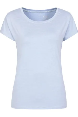 Mountain Warehouse "Panna II" T-Shirt Mit UV-Schutz für Damen (Blassblau)
