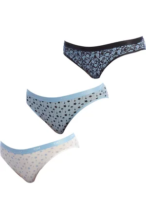 Dim 3er-Pack Slips aus Stretch-Baumwolle D4C17 für Damen