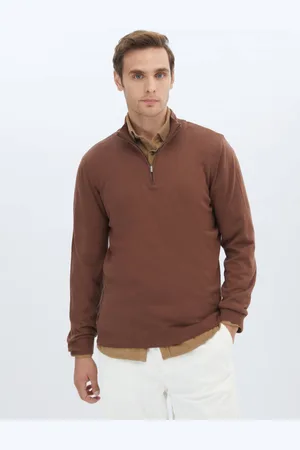 Kip Gemusterter Strickpullover aus Baumwollmischung