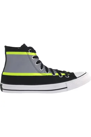 Converse Hi-Vis-Männer schwarze Plimsolls
