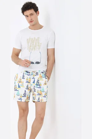 Kip Gemusterte Shorts